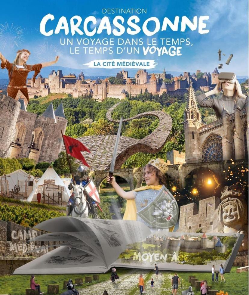 La Maison Du Roi Arthur Carcassonne Extérieur photo